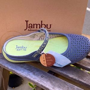 NEW Jambu "Bailey Denim" Slip-on Mule.  Size 8.5M